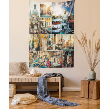 Venice Cityscape Canal Tapestry