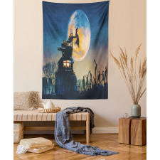 Moon Halloween Queen Tapestry