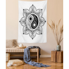 Boho Mandala Sign Tapestry