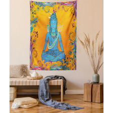 Cobra Mandala Paisley Tapestry