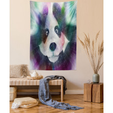 Psychedelic Panda Tapestry