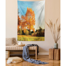 Maple Tree in Autumn Tapestry