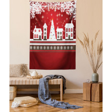 Winter Theme Tree Tapestry