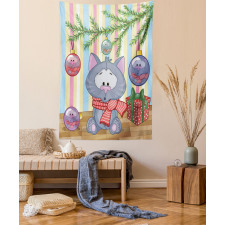 Kitten Gift and Tree Tapestry