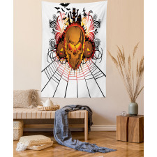 Skull Witch Tapestry