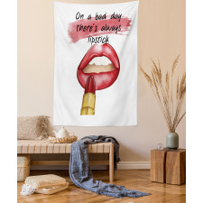 Words Beauty Charm Makeup Tapestry