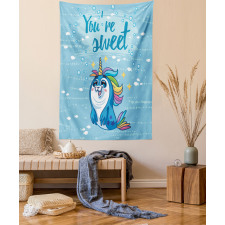 Penguin and Sea Tapestry