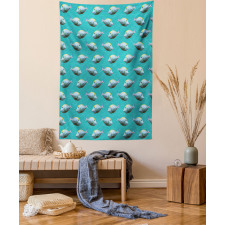 Fish Nautical Animal Art Tapestry