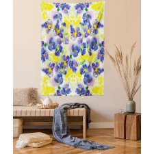 Butterfly Violet Field Tapestry