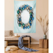 New Years Ornament Tapestry