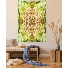 Faded Pleat Fearful Motifs Tapestry