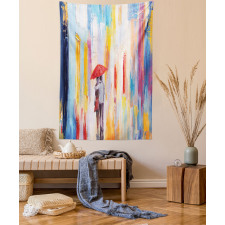 Painting Effect Romance Tapestry