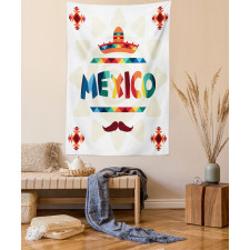 Sombrero Aztec Tapestry