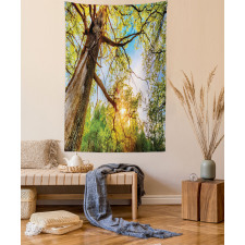 Vibrant Summer Sky Tapestry