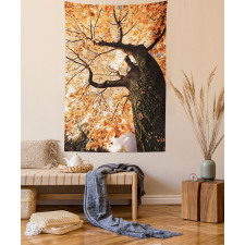 Old Tree Botany Wood Tapestry