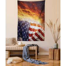 Sunset and Horizon Tapestry