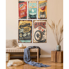 Grunge Funk Style Tapestry