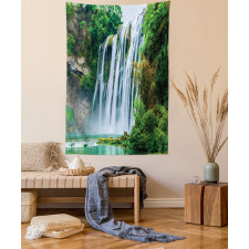 Green Botanic Nature Tapestry