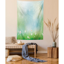 Spring Nature Field Tapestry