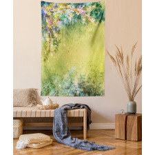 Spring Foliage Vintage Tapestry