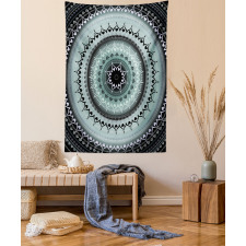 Vintage Mandala Circles Tapestry