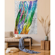 Colorful Retro Tapestry