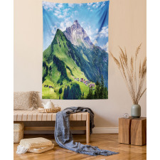 Spring Scene Mountain Tapestry