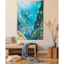 Underwater Scenery Tapestry