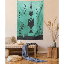 Underwater Life Themed Tapestry