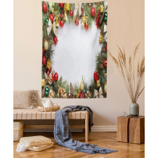 Garland Frame Noel Art Tapestry