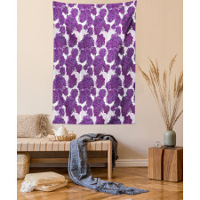 Allium Flower Petals Tapestry