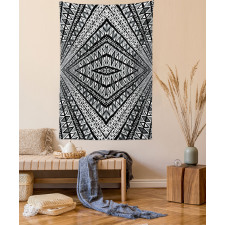 Triangle Diamon Form Tapestry