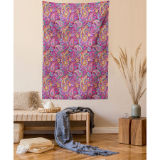 Flowers and Sun Tapestry