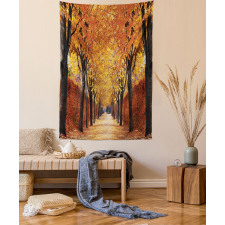 Pathway in the Woods Tapestry