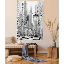 Downtown Manhattan Tapestry