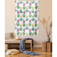 Mexican Plant Cactus Tapestry