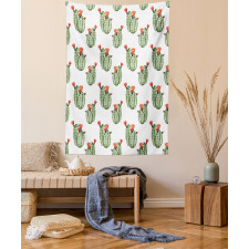 Cactus Plant Desert Tapestry