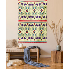 Peacock Pattern Tapestry