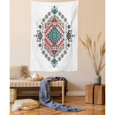 Aztec Native Art Design Tapestry