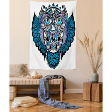 Owl Bird Animal Tattoo Tapestry