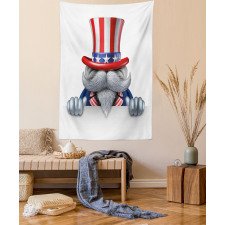Uncle Sam Hat Tapestry
