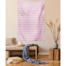 Modern Striped Art Tapestry