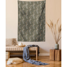 Spring Buds Branches Tapestry
