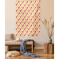 Big Small Dots Chain Tapestry