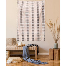 Stripes with Squares Tapestry