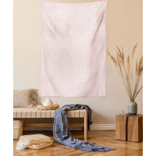 Squares Polka Dots Tapestry