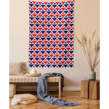 Half Triangles Tapestry