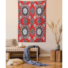 Floral Swirl Tapestry