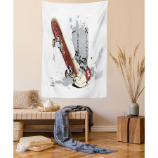 Skate and Sneakers Tapestry