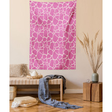 Abstract Giraffe Skin Tapestry